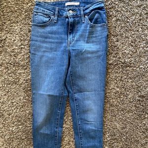 Levi’s 721 High Rise Skinny Jeans